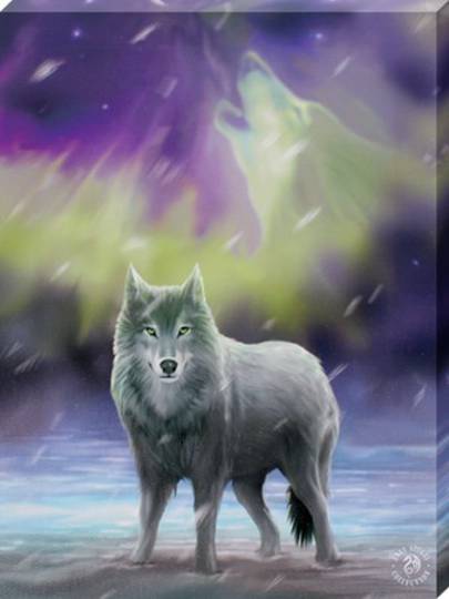 Aurora Wolf by Anne Stokes Canvas Print